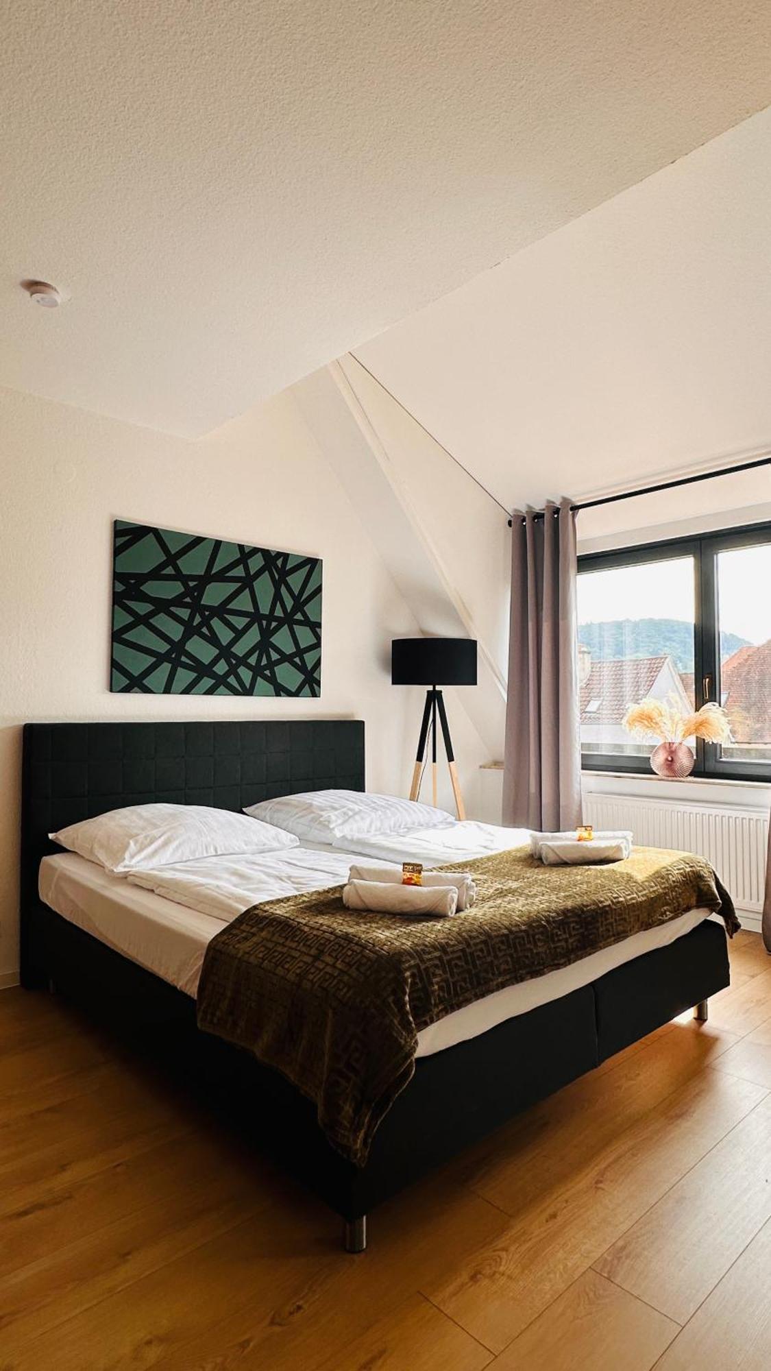 Amao-Green: City Center Maisonette with Rooftop Terrace Lahr  Exterior photo